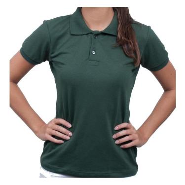 Imagem de Camisa Polo Feminina Camiseta Gola Atacado Uniforme Piquet-Masculino