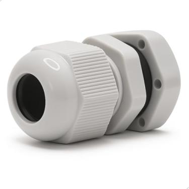 Imagem de Prensa Cabo 1/2 Polegada PVC Cinza com Anel de Vedação BSP para Caixas de Passagem e Painéis Elétricos (2)