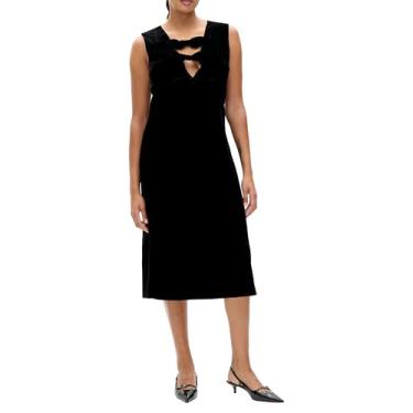 Imagem de Baum UND PFERDGARTEN Caimento feminino, Veludo preto, 38