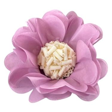 Imagem de 50 Forminhas Flor Doces Finos Super Volume Tons de Rosa (rosa seco)