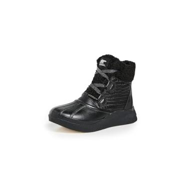 Imagem de Sorel Bota de neve feminina Out N About Iv Chillz Lux impermeável, Preto/preto, 36