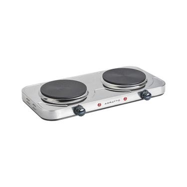 Imagem de Cooktop 2 Bocas Agratto Elétrico FM-02, Inox - 220 Volts