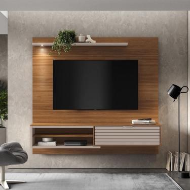 Imagem de Painel Home Suspenso Trenton 1.8 Cinamomo Caramelo Grigio Mobler