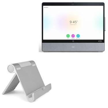 Imagem de BoxWave Suporte e suporte compatíveis com Cisco Webex Desk Pro - suporte de alumínio VersaView, portátil, visualização em vários ângulos resistente