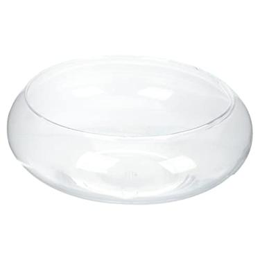 Imagem de Glass Flower Pot Desk Containers Ornament Container Hydroponic Planter Fish Tank for Desktop Round Glass Fish Tanks Glass Fish Tank Desk Transparent Glass Office Vase