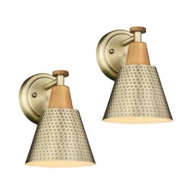 Imagem de Luminárias de banheiro FEMILA 4FG59B-2 BG 120V Antique Brass