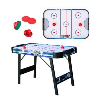 Imagem de Mesa de Aero Hockey Ahead Sports de Ar Compacto 110 e 220V Com Acessór