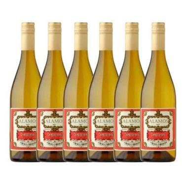 Imagem de Kit 6 Vinhos Alamos Chardonnay Branco Argentino