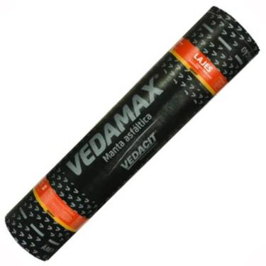 Imagem de Manta Asfáltica Vedamax Lajes Baixa Circulação e Baixo Peso 3mm 10m² - 112527 - VEDACIT