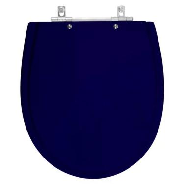 Imagem de Assento Sanitário Laqueado Polo Azul Para Vaso Hervy