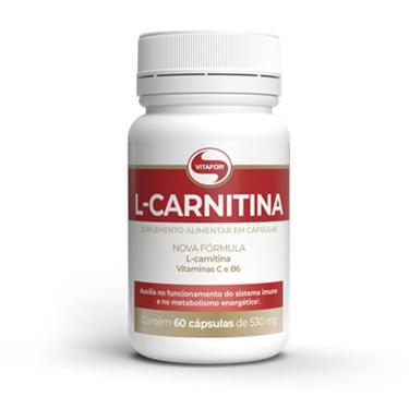 Imagem de L-Carnitina + B6 Vitafor 60 Cápsulas