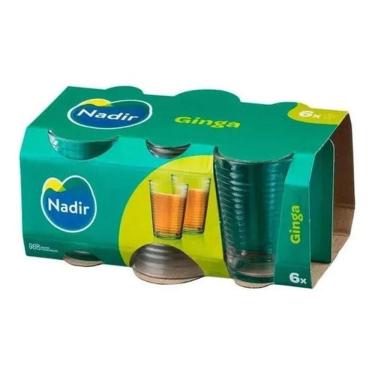 Imagem de 2X Copo Nadir Figueiredo 265Ml Ginga Kit Com 6Unidades