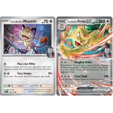 Imagem de Team Rocket’s Persian ex 150/182 – Destined Rivals – Pokemon Card Lot