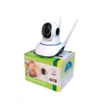 Imagem de Camera Ip 3 Antenas Wifi Audio Sem Fio 360 Hd