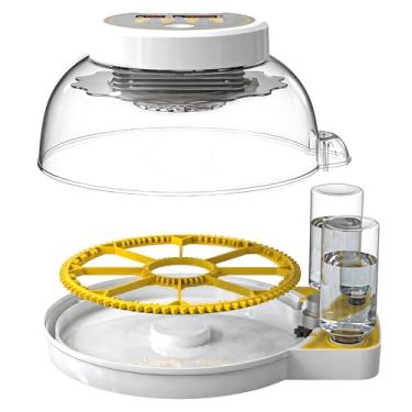 Imagem de Incubadora digital de ovos domésticos 8, automática para galinha, pato, ganso, incubação de codornas, controle de temperatura, plugue dos EUA, 29 x 25 x 19 cm / 11,4 x 9,8 x 19 cm