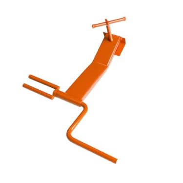 Imagem de Iweshal Enrolador de correia de guincho, enrolador de alça de amarração de carga para reboques, caminhões, vans, armazéns, correias de guincho de até 10 cm de largura, laranja - 1 pacote