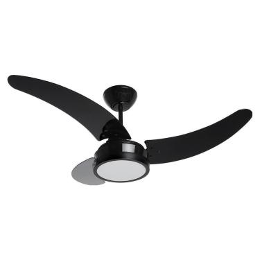 Imagem de Ventilador De Teto Búzios Max LED 127V Preto Silencioso Tron