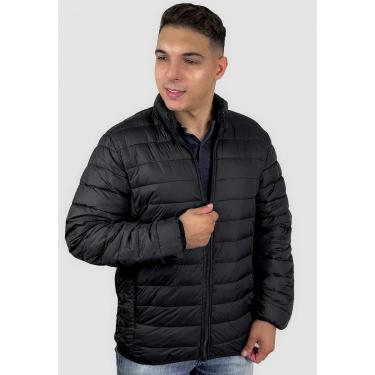 Imagem de Jaqueta Puffer Slim Fit Leve Masculina Capuz Removível Cor:;Tamanho:EGG;Gênero:Masculino-Masculino