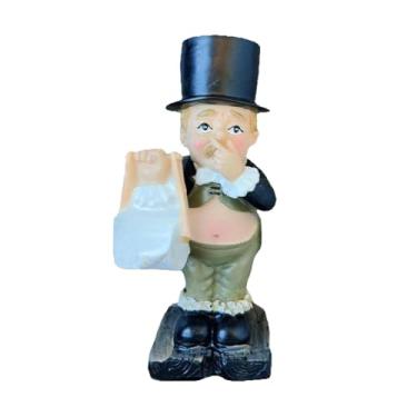 Imagem de Bothyi Estátua de resina de menino, ornamento de mesa, coleção de artesanato, escultura decorativa, estatueta para pátio, sala de estar, armários, quarto.