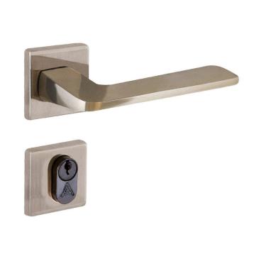 Imagem de Fechadura Entrada Roseta S40 Latonado Ultra Line Aliança