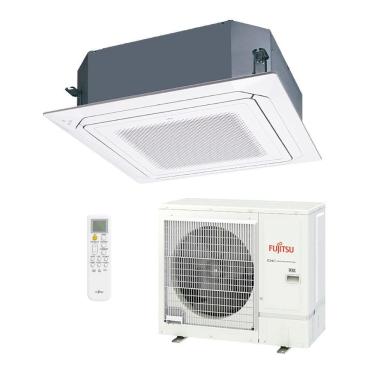 Imagem de Ar Condicionado Split Cassete Inverter R-32 Fujitsu 31.000 BTUs Quente e Frio 220V Monofásico