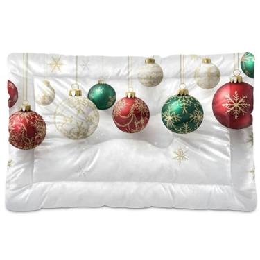 Imagem de SEHANY Cama de bola de Natal para cães e gatos com fundo antiderrapante, cama de canil, colchão macio para animais de estimação, lavável, almofada de cama para cães pequenos, médios e grandes, gatos