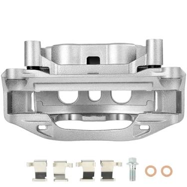 Imagem de SCITOO Pinça de freio a disco traseira esquerda 18B5307 com suporte adequado para Chevrolet para Silverado 2500 HD 2011-2019, para GMC para Sierra 2500 HD 2011-2019, para GMC para Sierra 3500 HD 2011