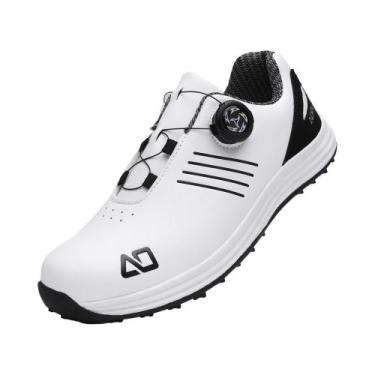 Imagem de Sapatos De Golfe Unissex Antiderrapantes Para Uso Ao Ar Livre, Adequad