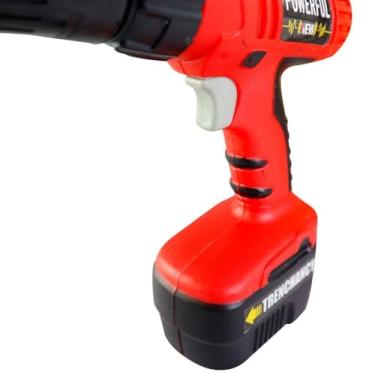 Imagem de Parafusadeira de Brinquedo a Pilhas, 22 cm, Plástico PP, com 3 Brocas, 190g, para Crianças acima de 3 Anos