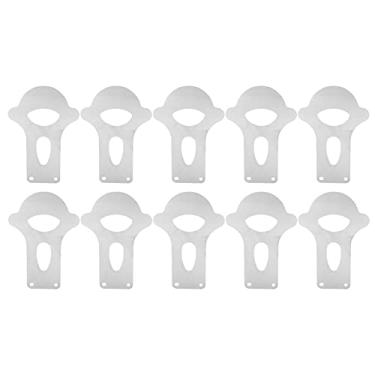 Imagem de Conjunto de 10 placas de válvula de admissão de compressor de ar cilíndrico de 90 mm - peças de manutenção de ferro fundido genuínas e duráveis