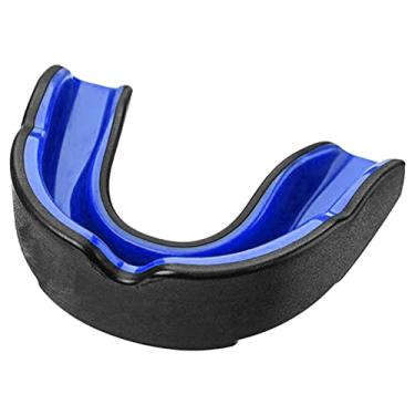 Imagem de Protetor Bucal Esportivo Juvenil Homens Mulheres EVA Braces Dentários para Futebol Basquete Hóquei MMA Boxe Luta