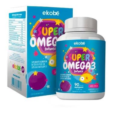 Imagem de Super Ômega 3 Infantil- Ekobé Kids- 90 Caps. Mastigáveis