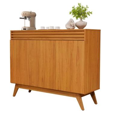Imagem de Aparador Buffet Florence com Pés de Madeira Maciça