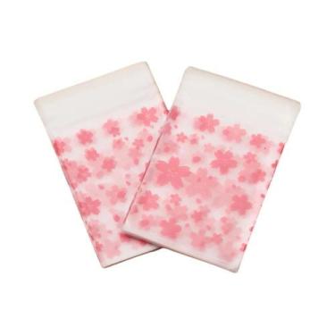 Imagem de Sacos Plásticos Autoadesivos Para Embalagem De Flores 100pcs Sacos OPP