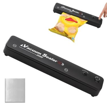 Imagem de Seladora a Vácuo | Conservador De Alimentos Elétrico Sem Fio | Máquina Seladora E Resseladora A Vácuo Portátil | para Conservação de Carne Crua e Frutos do Mar no Frigorífico e
