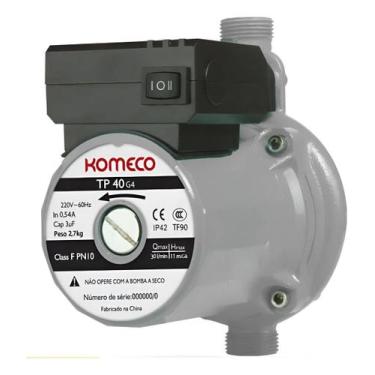 Imagem de Bomba De Circulação 3/4'' 120w 30l/min 220v Tp40 Komeco 220v