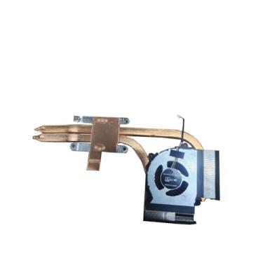 Imagem de Ventoinha e dissipador de calor para CPU/GPU de laptop para CLEVO NK50SB NK50SE NK60SB NK60SE NK70SB NK70SE 4 pinos DC4V 0,5A Novo