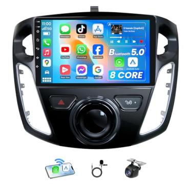 Imagem de [8core] Rádio estéreo Android 13 para Ford Focus 2012-2018: [Suporta atualização OTA] 1280 * 800 HD de substituição de tela sensível ao toque com CarPlay Android Auto FM AM 36EQ