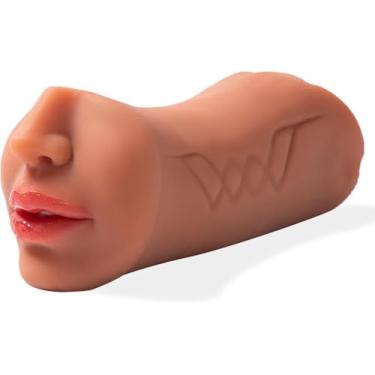Imagem de Quebra-cabeça de bolso 3 em 1 de silicone com manga apertada e bolso canal, silicone texturizado 3D, tamanho real, bolso de mãos livres Pussycats Z65 (marrom)