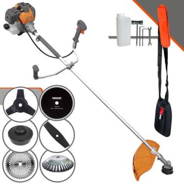 Imagem de Cortador de Grama Robusto À Gasolina Tekna RL430P 43cc 1,7HP de Potênc