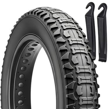 Imagem de Revere 26x4.0 Fat Tire Ebike Substituição – Pneu de bicicleta elétrica todo-o-terreno de alto desempenho, durável 66.0 cm x 10.2 cm E-Bike Fat MTB pneu para off-road, trilha e cidade (1 pneu)