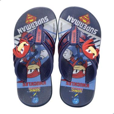 Imagem de Chinelo Infantil Grendene Kids Sonic Dc Race Azul
