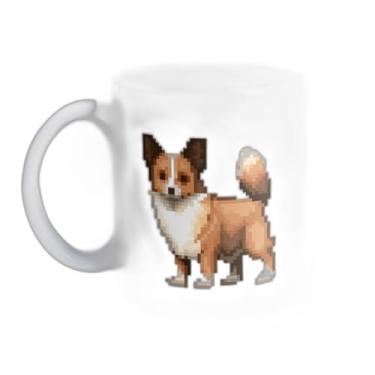 Imagem de Caneca Xícara de Café Porcelana 300ml Com Desenho Cachorro Arafed