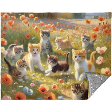 Imagem de TSENQUE Cobertores e mantas de Natal personalizados para o inverno 177,8 cm x 139,7 cm cobertor xadrez cinza