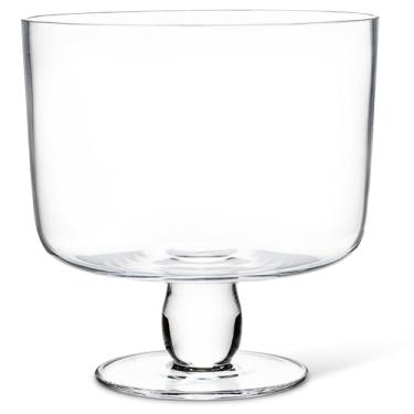 Imagem de Abbott Collection Tigela de bagatela com pedestal - vidro, transparente (20 cm A)