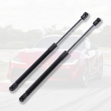 Imagem de TongSheng Compatível com Toyota Supra GR A90 A91 MK5 2019-2024+ amortecedores hidráulicos do capô, 2 peças de suportes de elevação do capô dianteiro, amortecedores de elevação do capô movido a gás
