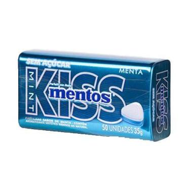 Imagem de Pastilha Menta Kiss Mentos 35g