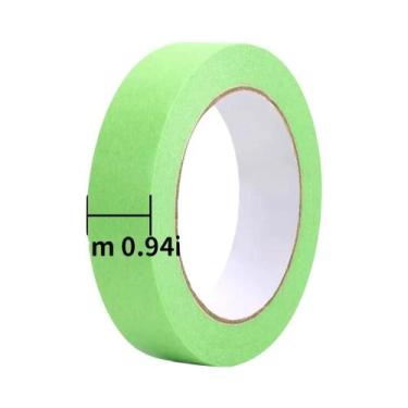 Imagem de Fita Adesiva Para Pintura De Parede Longa, DIY, Adesivo De Um Lado Par