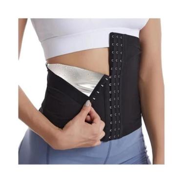 Imagem de Cinta Modeladora Redutora De Abdômen Feminina Para Exercícios, Cinto D