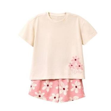 Imagem de Conjunto Infantil Hering Flor Rosa-Feminino